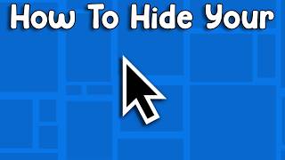 How To Hide Cursor In Geometry Dash #gd