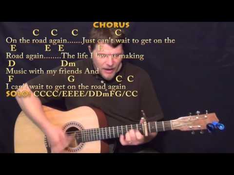 on-the-road-again-(willie-nelson)-strum-guitar-cover-lesson-with-chords/lyrics