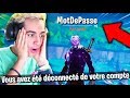 Compte Fortnite Mot De Passe