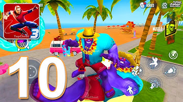 Spider Fighter 3 - Gameplay Walkthrough Part 10 - City Missions (Android, iOS)