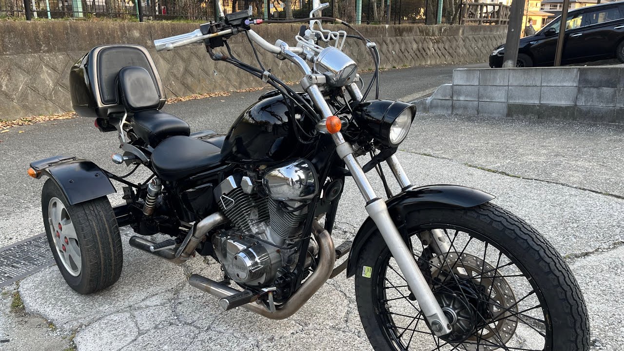 SOLD] 380,000 yen Virago 250 Trike - YouTube