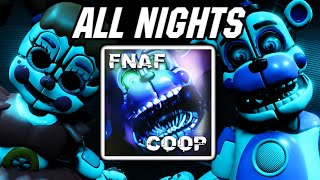 ROBLOX FNAF: Coop - Sister Location - ALL NIGHTS