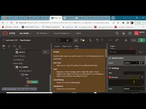 delete row from interactive grid