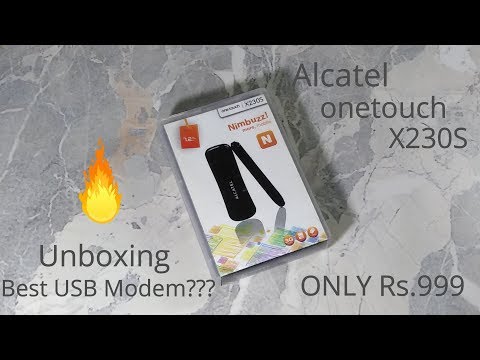 Alcatel onetouch X230S || Best Budget USB Modem???