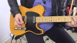 Showing Off My Custom Telecaster On Periscope