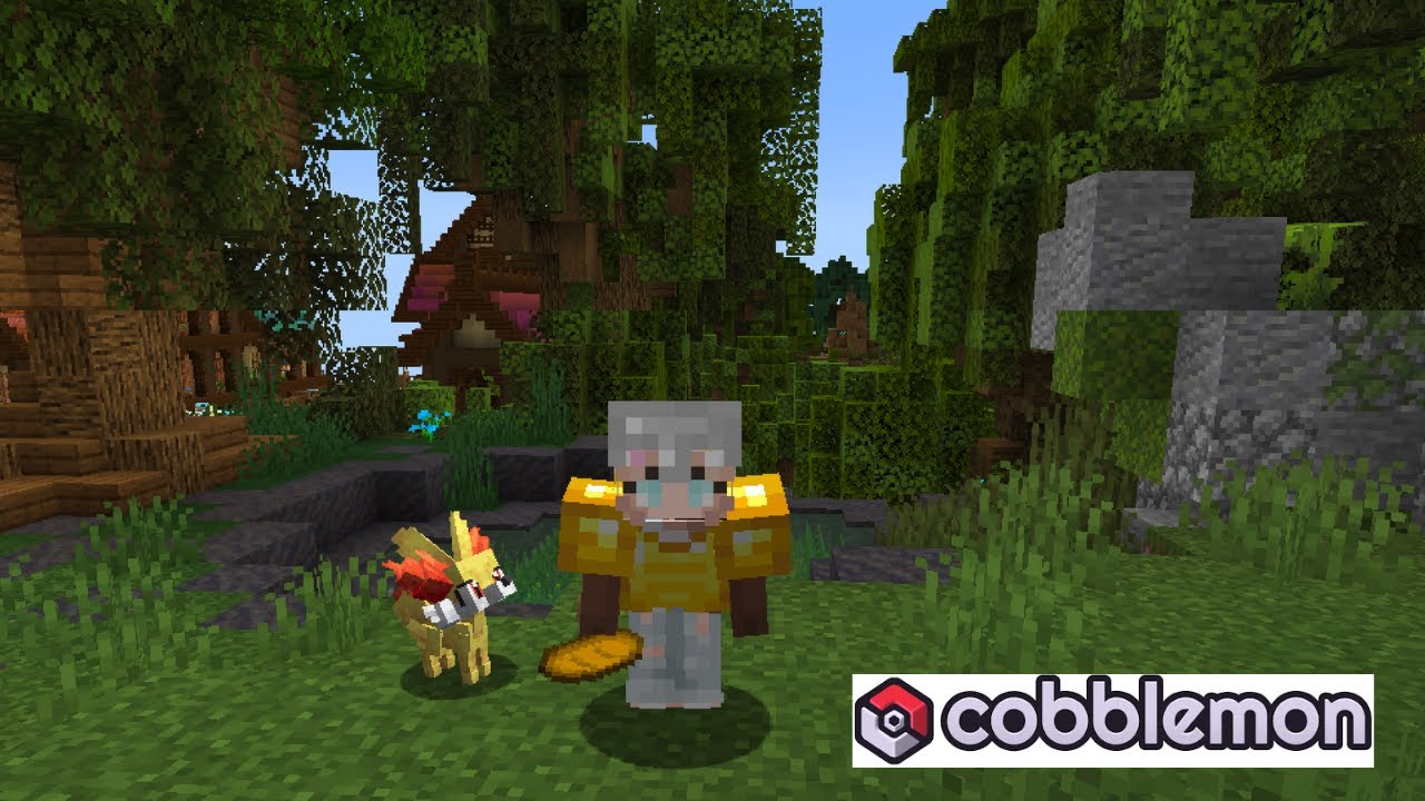 Playing Cobblemon mod in minecraft for the first time! - YouTube