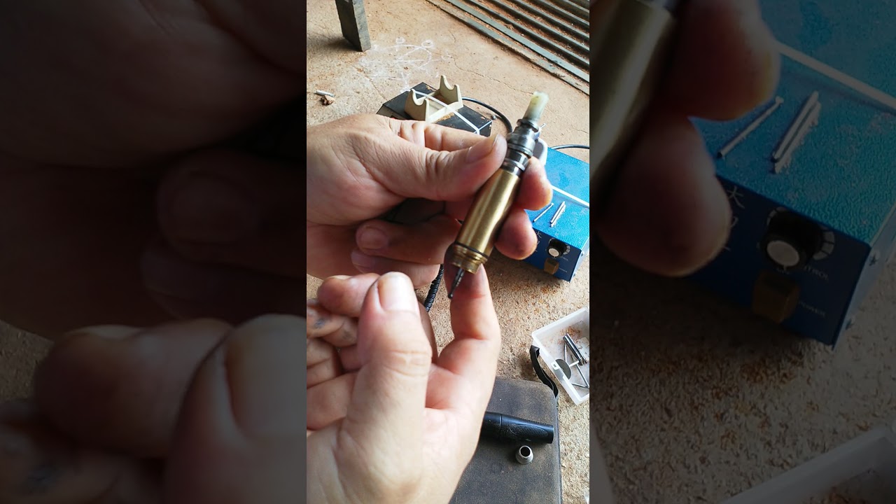 chăm sóc máy bút điêu khắc, nóng máy vỡ bi đạn