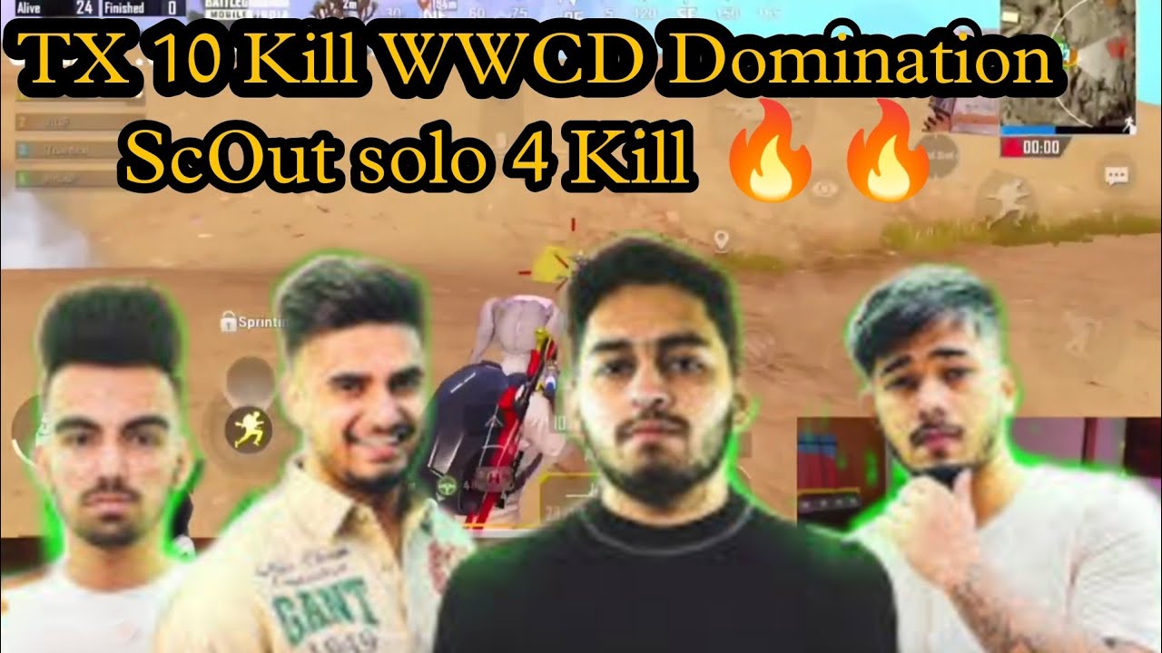 TX 10 Kill WWCD  | TX Domination | ScOut on Fire 🔥🔥 | TX Synergy 🔥 |
