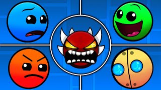 Fnf Geometry Dash Lobotomy All Phases - Friday Night Funkin Vs Geometry Dash Lobotomy