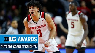 Highlights Rutgers Duo Named All-Big Ten Honorable Mention 2018-2019 B1G Basketball