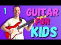 Leon de guitare pour enfants  partie 1  srie pour dbutants absolus guitare enfants