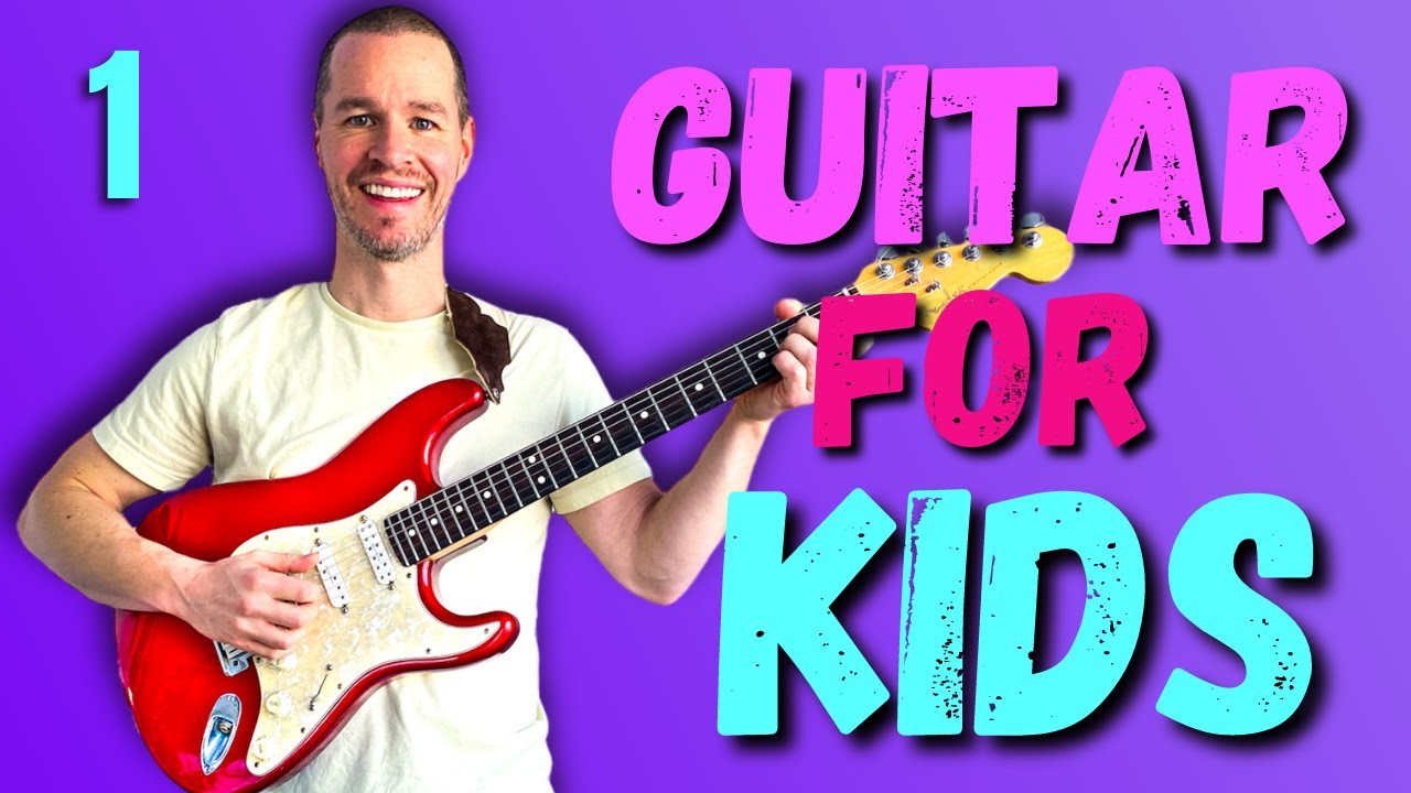 ⁣Guitar Lesson For Kids - Part 1 - Absolute Beginner Series #guitar #kids