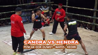 CANDRA VS HENDRA ║ Pencak Dor Terbaru Duwet Wates Kediri Juni 2024 ║