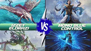 Izzet Eldrazi Vs Mono Blue Control Modern Paper Gameplay