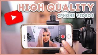 How I Film Youtube Videos On My iPhone Like A PRO 