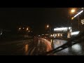 ASMR Highway Driving in the Rain at Night (No Talking, No Music)