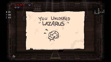 The binding of Isaac Lazarus unlock