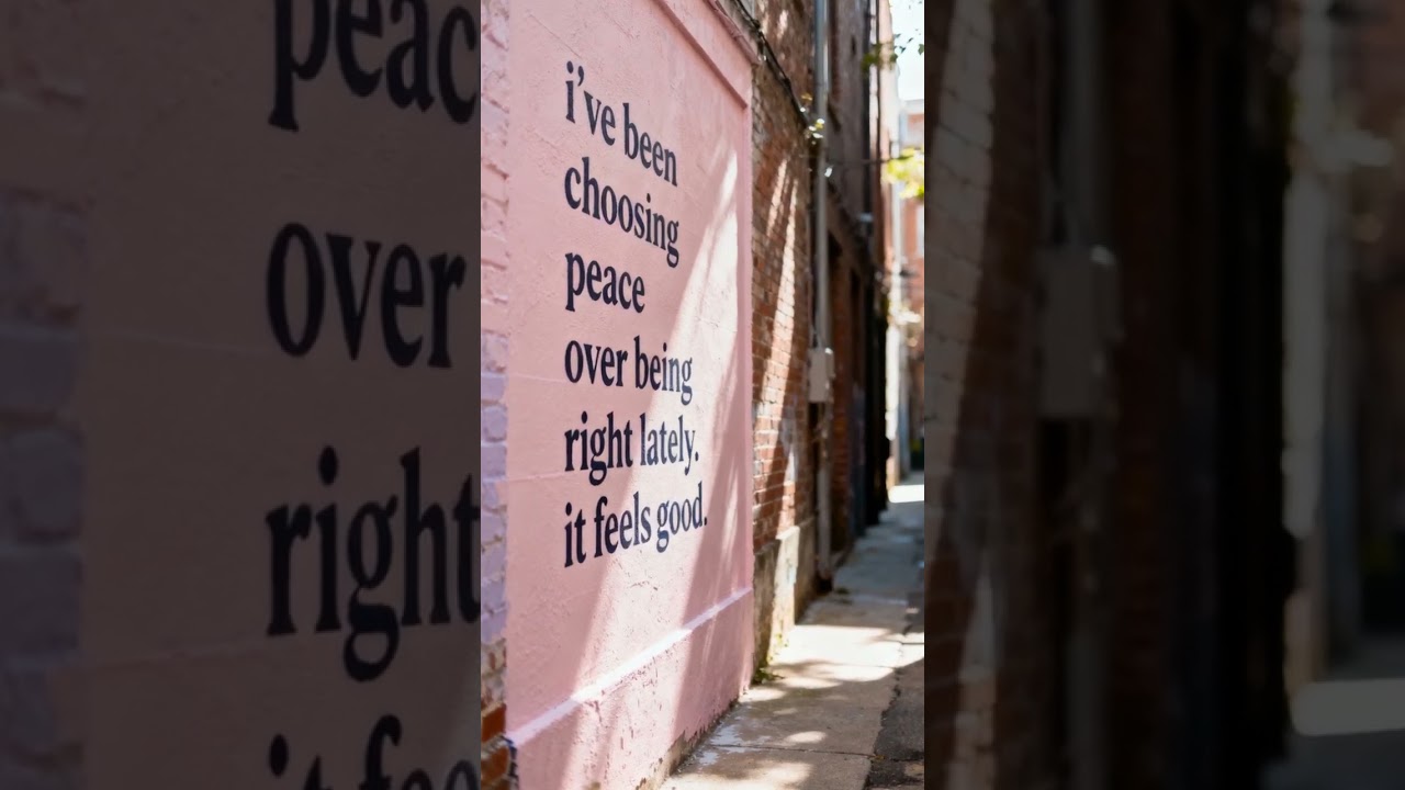 💖 Sometimes choosing peace over being right opens your heart to new…