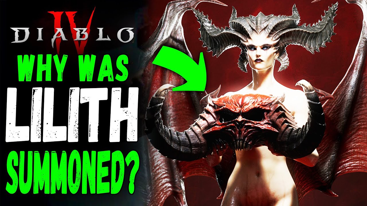 Diablo 4 What Was the REAL REASON Lilith was Summoned?  YouTube