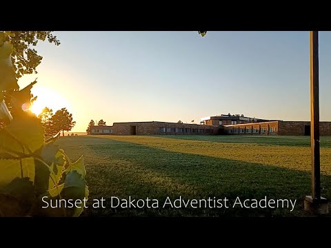 🌇​Sunset at Dakota Adventist Academy