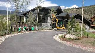 Planting 14' Shubert Chokecherry Trees 5/29/2020