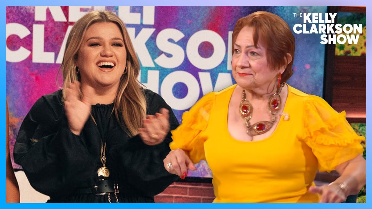 Viral Dancing Granny Teaches Kelly Clarkson How To Shake It