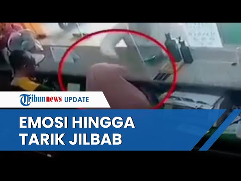 Viral Video Pria Tarik Jilbab Karyawati KSP di Karanganyar, Marah seusai Tanyakan soal Utang Piutang