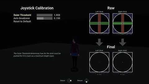 joystick calibration