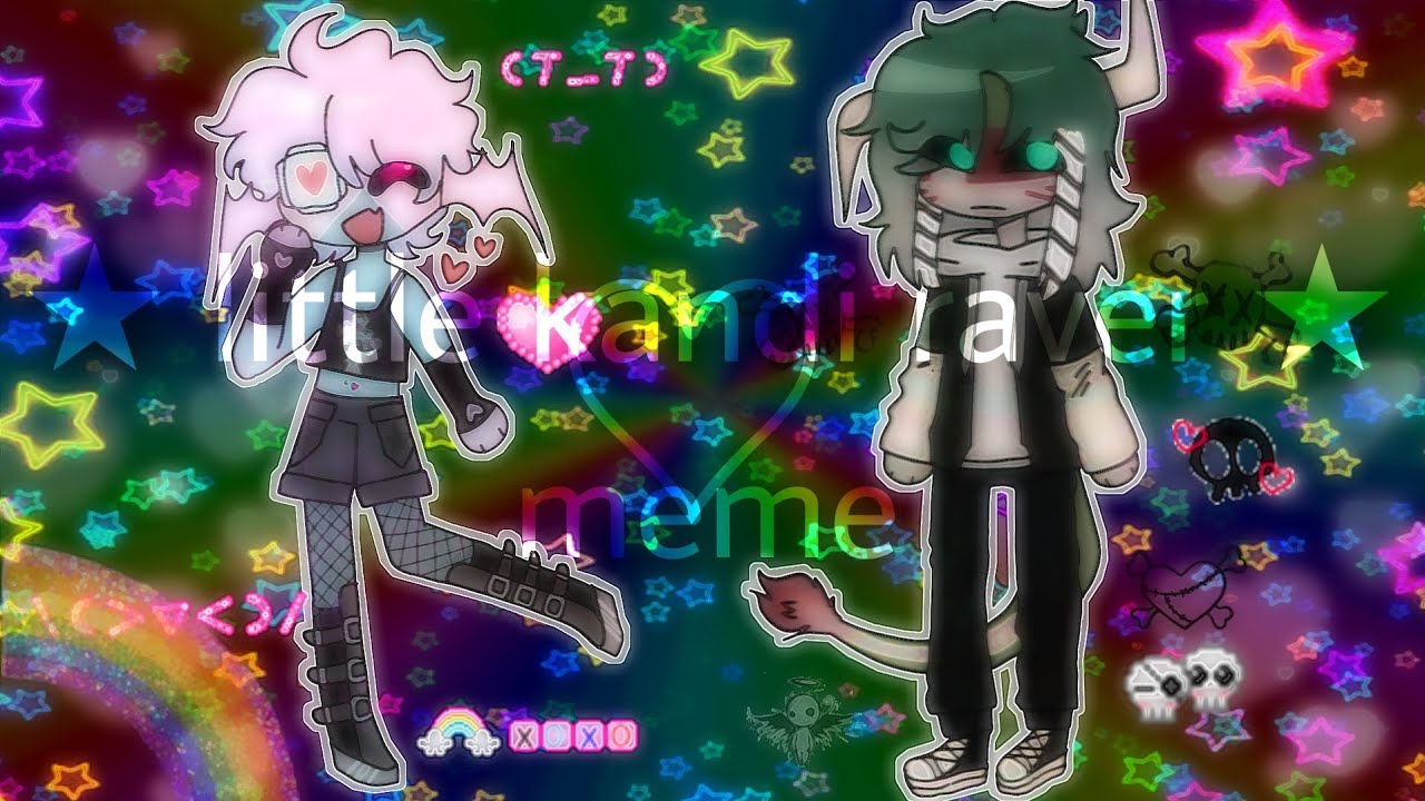 little kandi raver ★ countryhumans oc ★ animation meme - YouTube