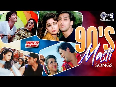 90's Masti Songs - Video Jukebox | Bollywood 90's Songs | 90s Hits Hindi Songs | Tips Official