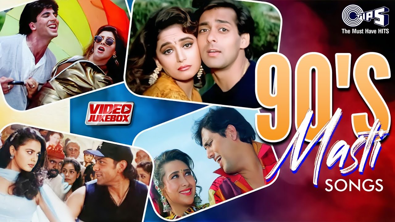 90's Masti Songs - Video Jukebox | Bollywood 90's Songs | 90s Hits Hindi Songs | Tips Official