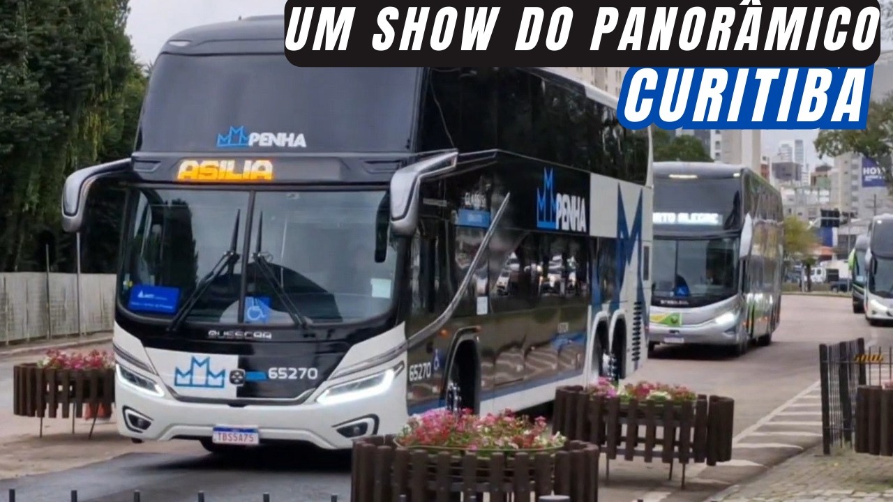PANORÂMICO NB1 DA PENHA DANDO SHOW NA RODOFERROVIÁRIA DE CURITIBA 
