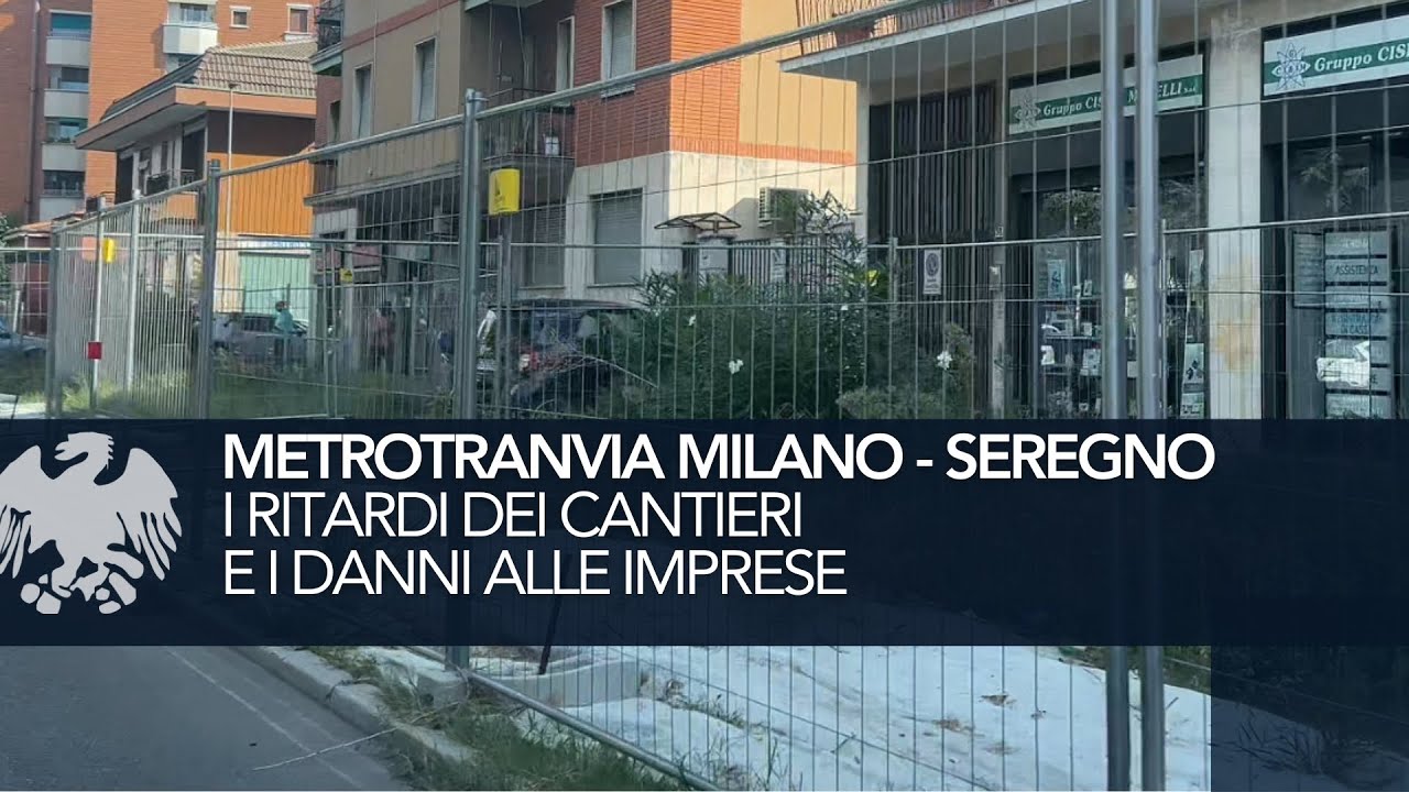 Cantieri metrotranvia Milano - Seregno: i ritardi danneggiano le imprese