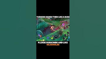 Yuzhong SQUISH THEM LIKE A BUGS - YUZHONG GAMEPLAY-MLBB