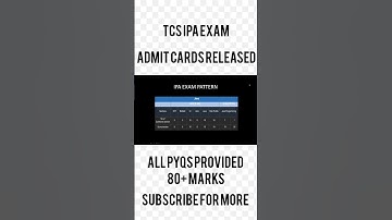 TCS IPA EXAM PATTERN| PREVIOUS YEAR QUESTIONS|STRATEGY FOR 80+MARKS #tcs#tcs_pattern #tcsipa #coding
