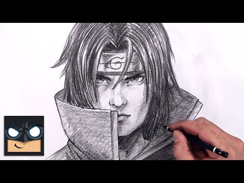 How to draw ITACHI Uchiha  Naruto Shippuden 