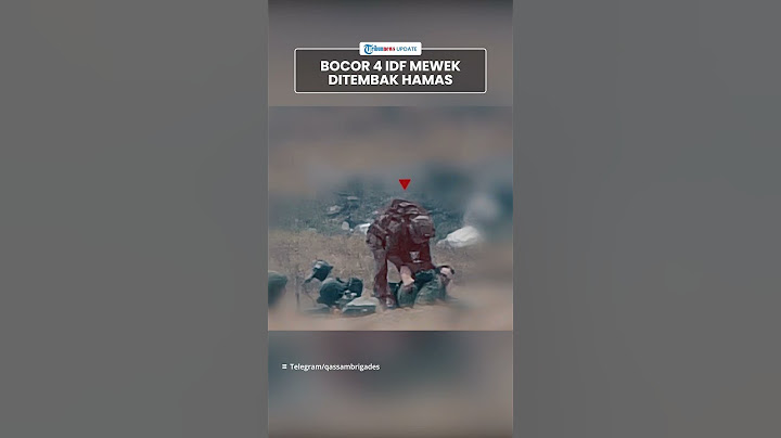 Tampang 4 Tentara IDF Merintih Kesakitan Ditembak Sniper Hamas, Tersungkur & Angkat Tangan
