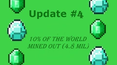 Official Update #4 - 10% Of The World Mined Out (4.8 Mil)!!