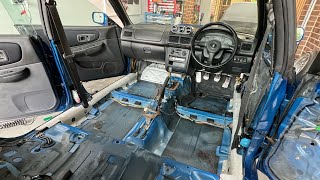 Subaru GC8 WRX INTERIOR CLEANING FRENZY, it was DISGUSTING