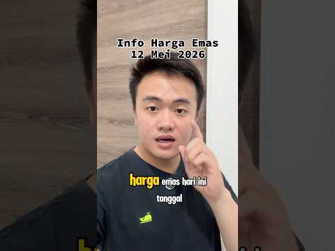HARGA EMAS NAIK 40 ribu untuk harga emas hari ini 12 Mei 2026 😍🥰#info #hargaemas #logammulia
