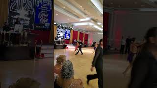 Juan and I closed Bolero 2nd round Freddy Ball