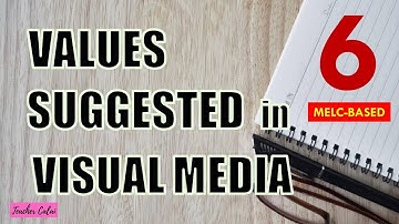 Values Suggested in Visual Media 6 (MELC-BASED) with Teacher Calai