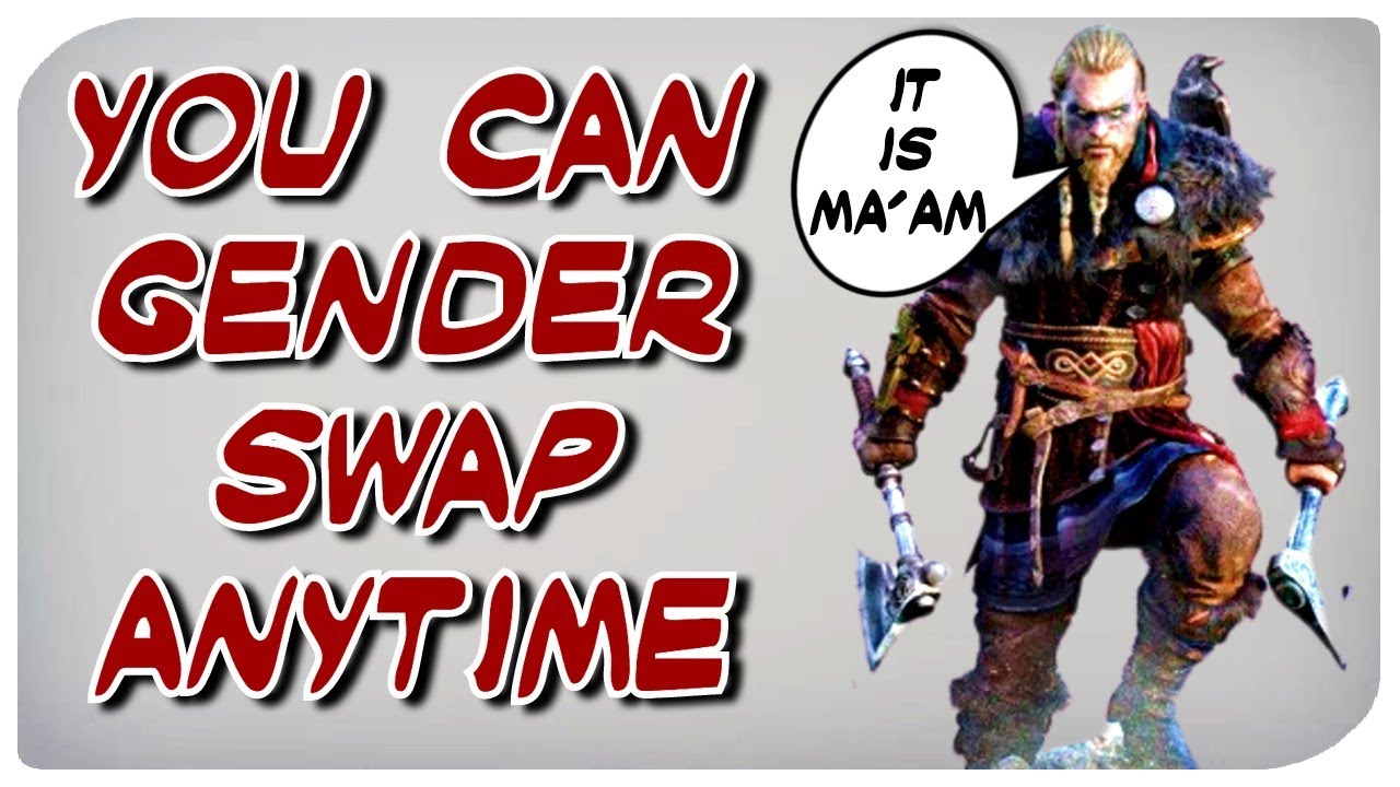 You Can GENDER SWAP During Gameplay in Assassin's Creed Valhalla YouTube