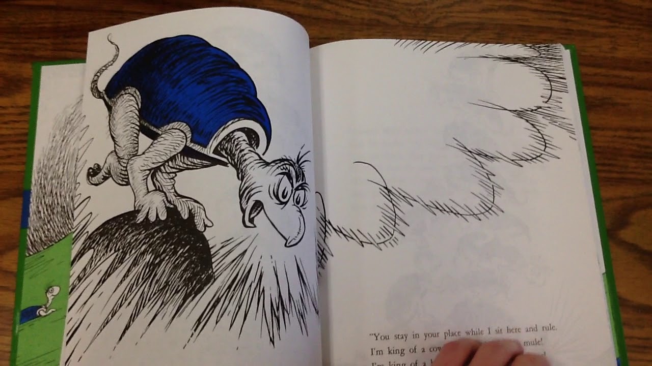 Yertle the Turtle Read by Hannah Ledbetter YouTube