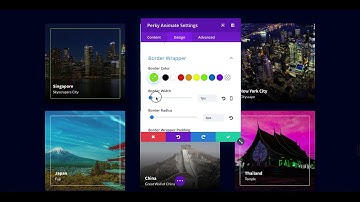Divi Web Design -  The New Divi Perky Animate version 2