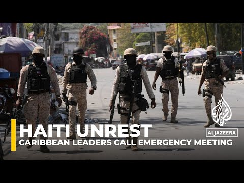 Haiti unrest: Caribbean leaders call emergency meeting