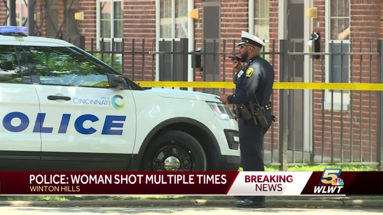 Police investigating after woman shot multiple times in Winton Hills ...