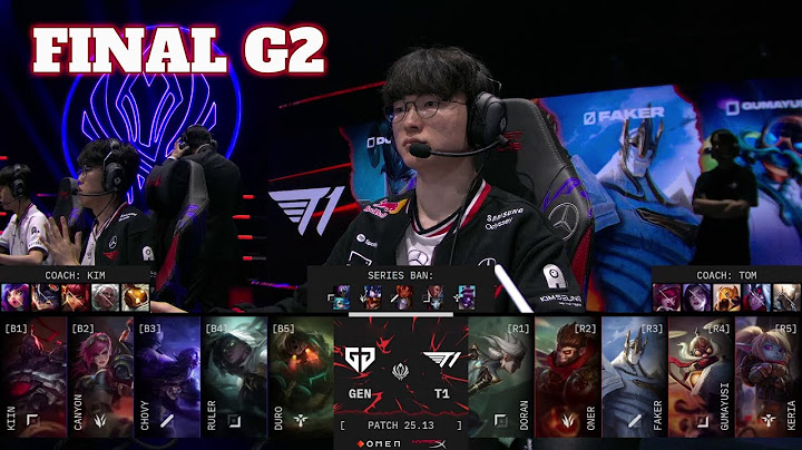 GEN vs T1 - Game 2 | Grand Final LoL MSI 2025 Main Stage | T1 vs Gen.G G2 full