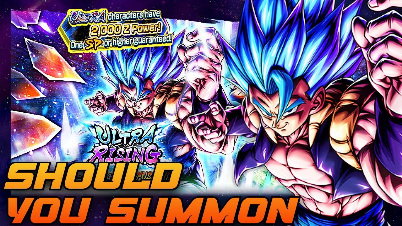 Dragon Ball Legends - [ULTRA RISING - SHINING BLUE FUSION - Is