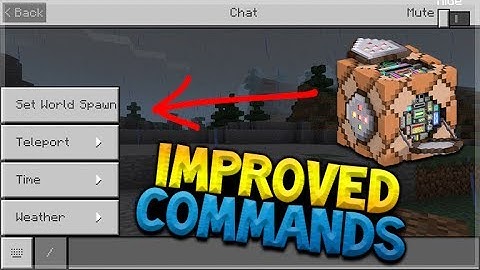 MCPE 1.2 COMMAND BLOCK CHANGES! Minecraft Pocket Edition - NEW 1.2 COMMANDS Improved